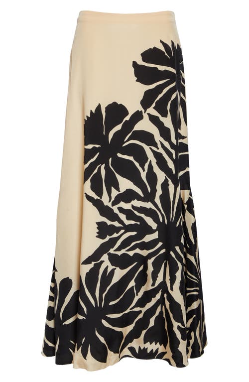 Johanna Ortiz Historical Influences Silk Maxi Skirt In Multi