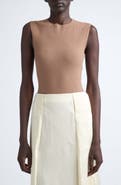 Jil Sander Sleeveless Rib Bodysuit