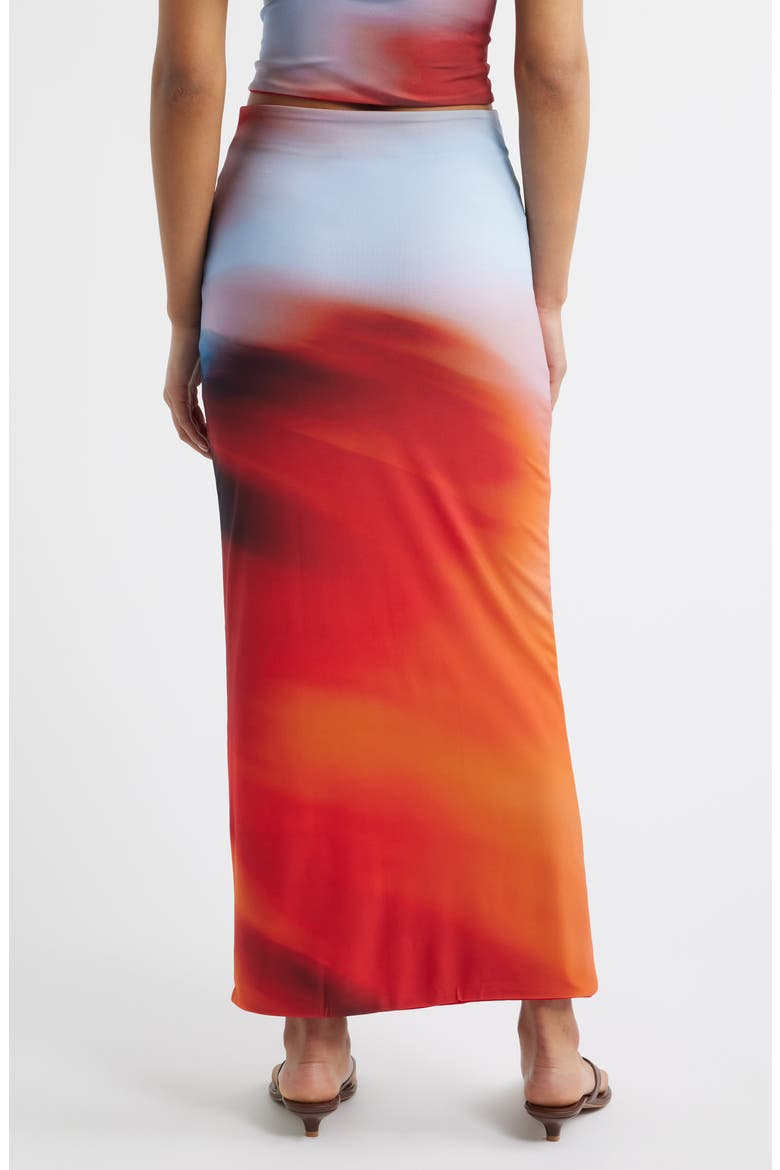 Tu X Mi Maxi Skirt, Alternate, color, ROSELLA
