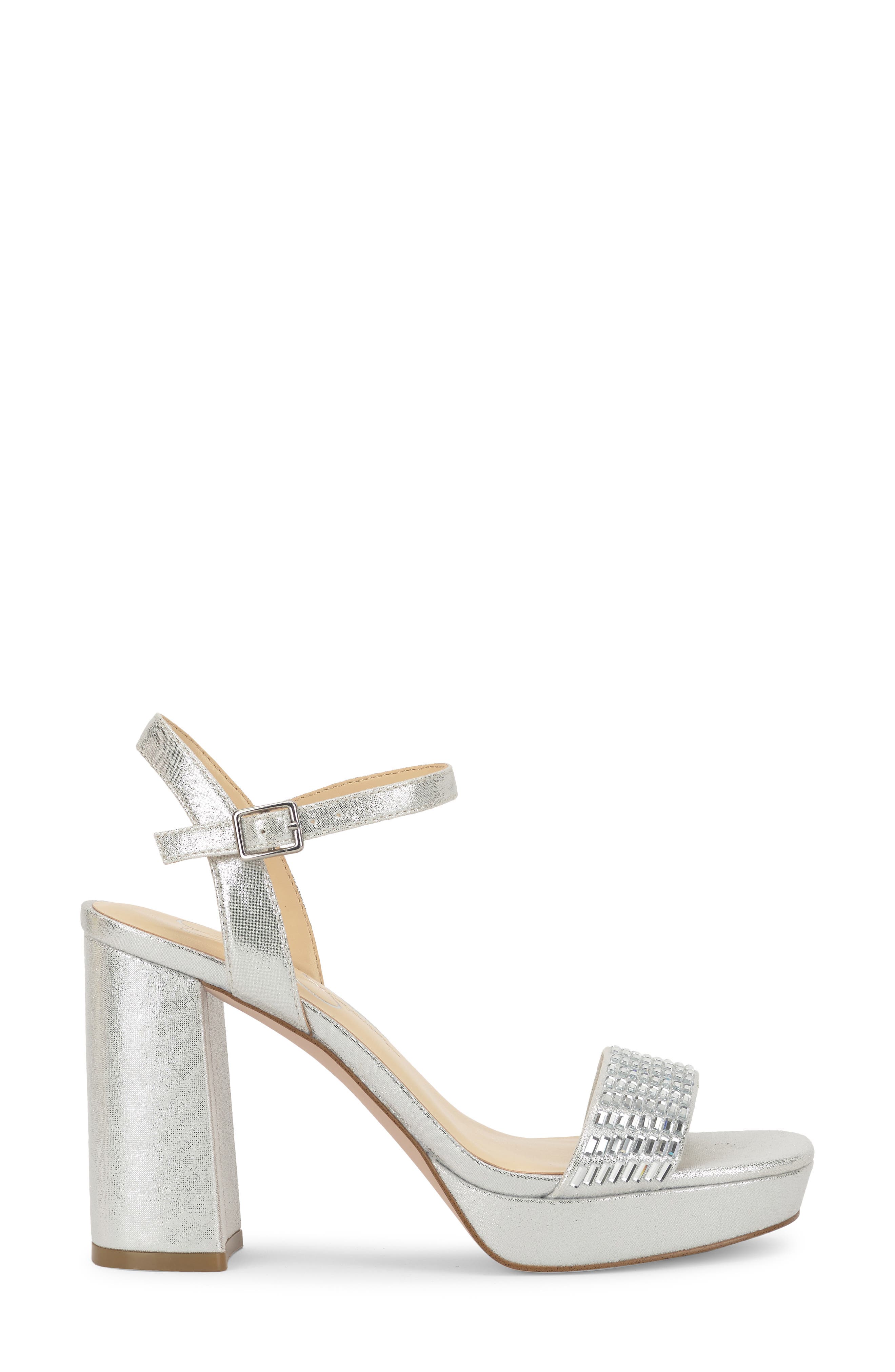 Skilia Sandal, Alternate, color, SILVER