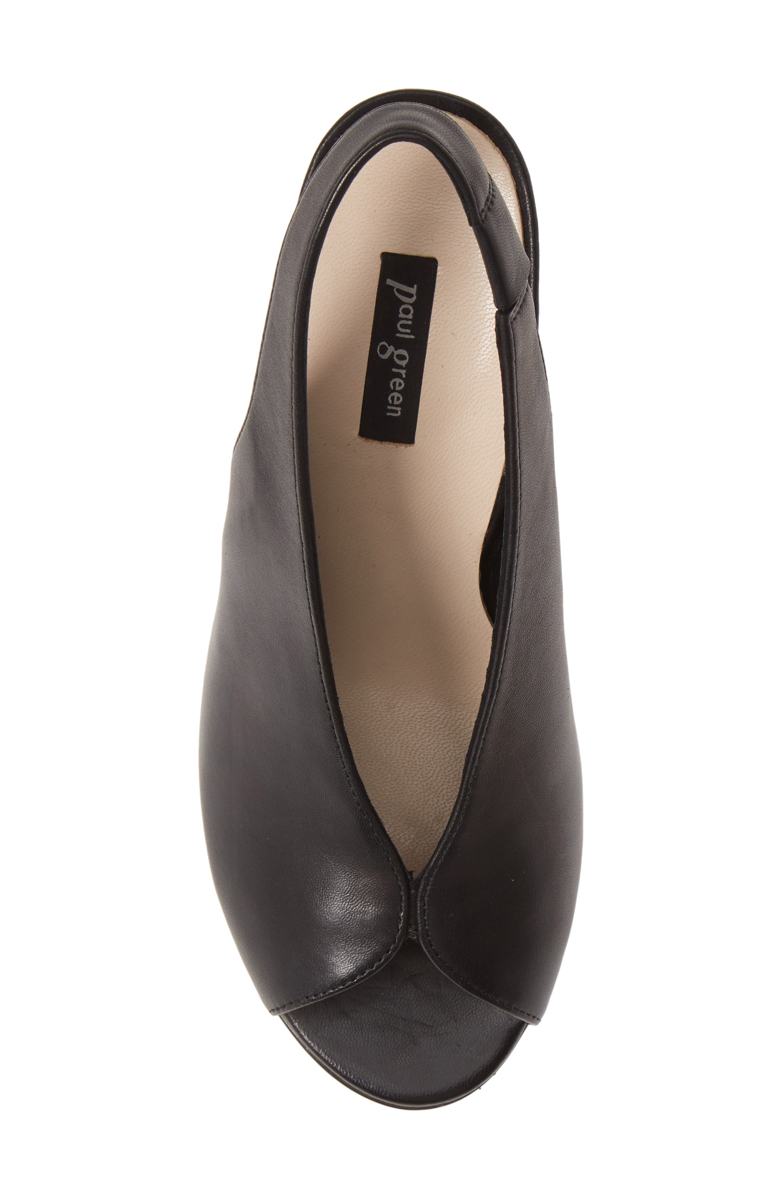 Paul Green Avanti Peep Toe Slingback Sandal, Alternate, color, 