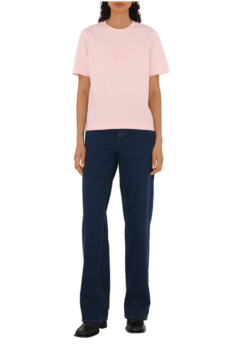 Knight Cotton T-shirt, Main, color, Cameo pink