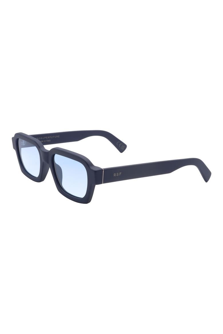 58mm Square Sunglasses, Alternate, color, BLUE
