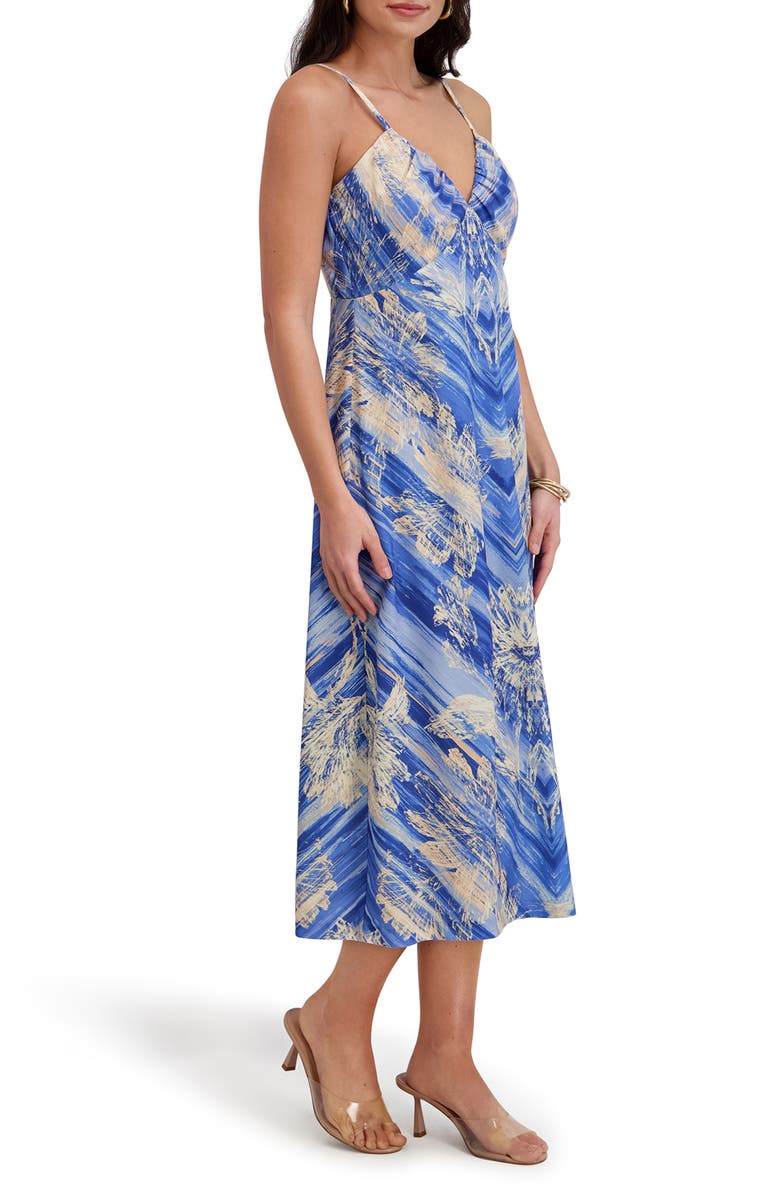 Siena Mix Print Midi Dress, Alternate, color,