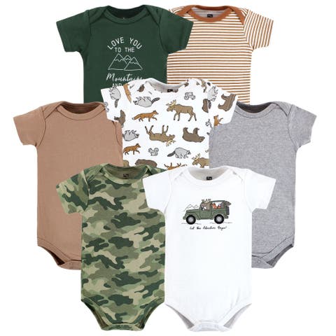 Cotton Bodysuits 7-Pack (Baby)