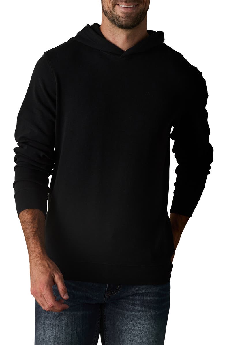The Normal Brand Puremeso Essential Hoodie, Main, color, Black