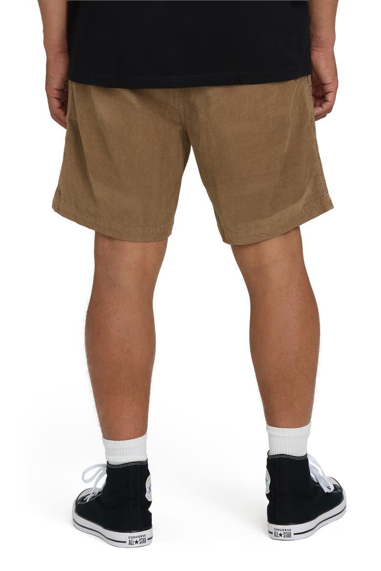 Larry Layback Cotton Corduroy Shorts, Alternate, color, VINTAGE KHAKI