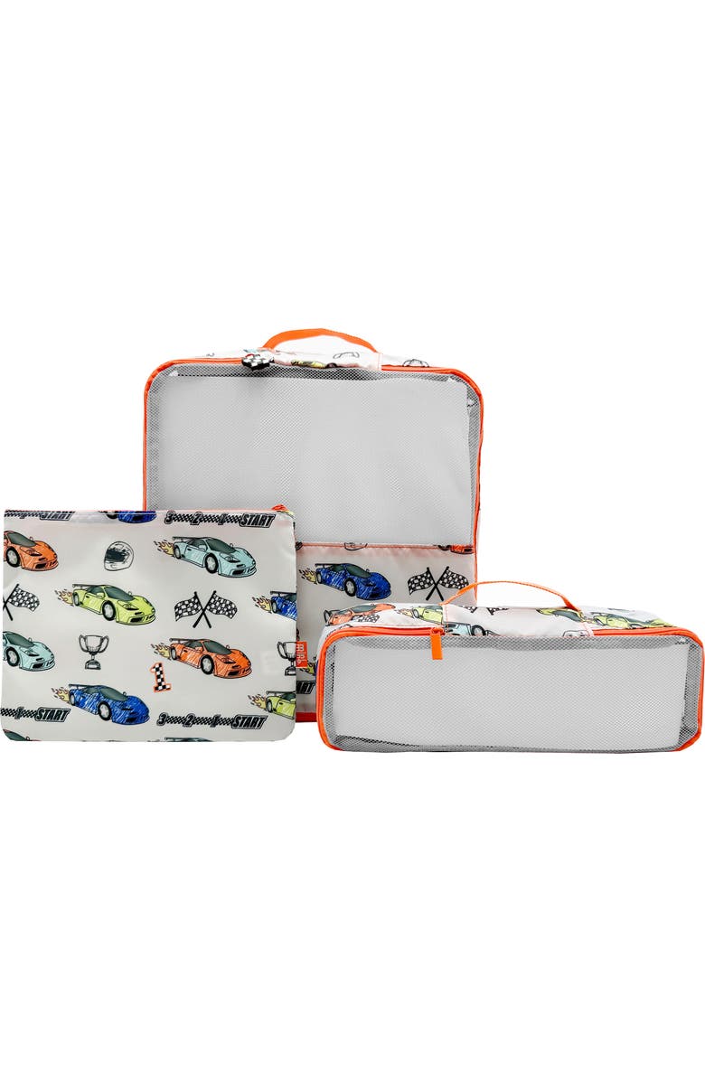 MYTAGALONGS Kids' Set of 3 Mini Packing Bags, Main, color, Grey