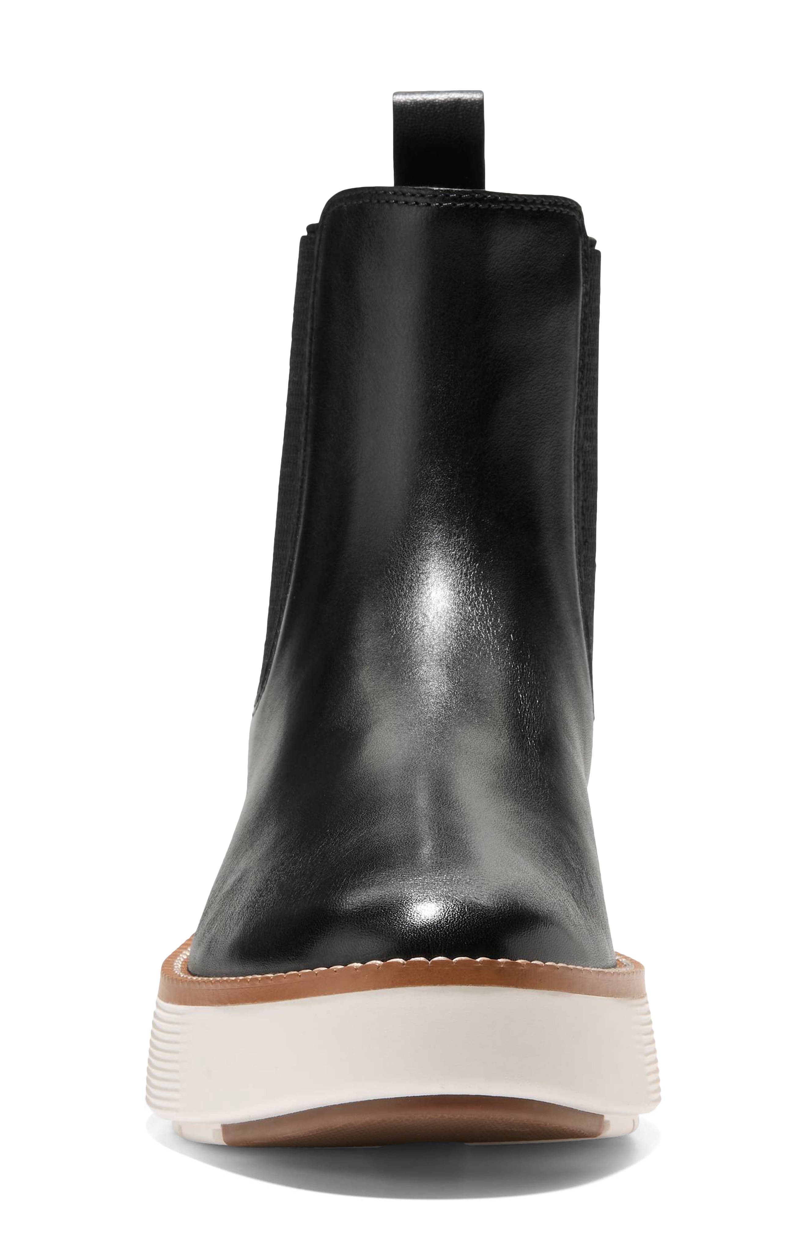 Grand Citymotion Leather Chelsea Boot, Alternate, color, BLACK LEATHER