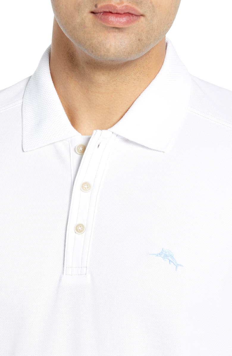 Tommy Bahama Emfielder 2.0 IslandZone<sup>®</sup> Performance Polo, Alternate, color, Bright White