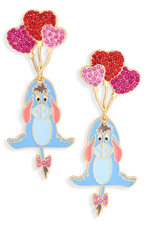 x Disney® Eeyore Balloon Drop Earrings