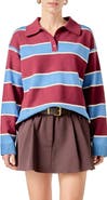 English Factory Stripe Polo Shirt