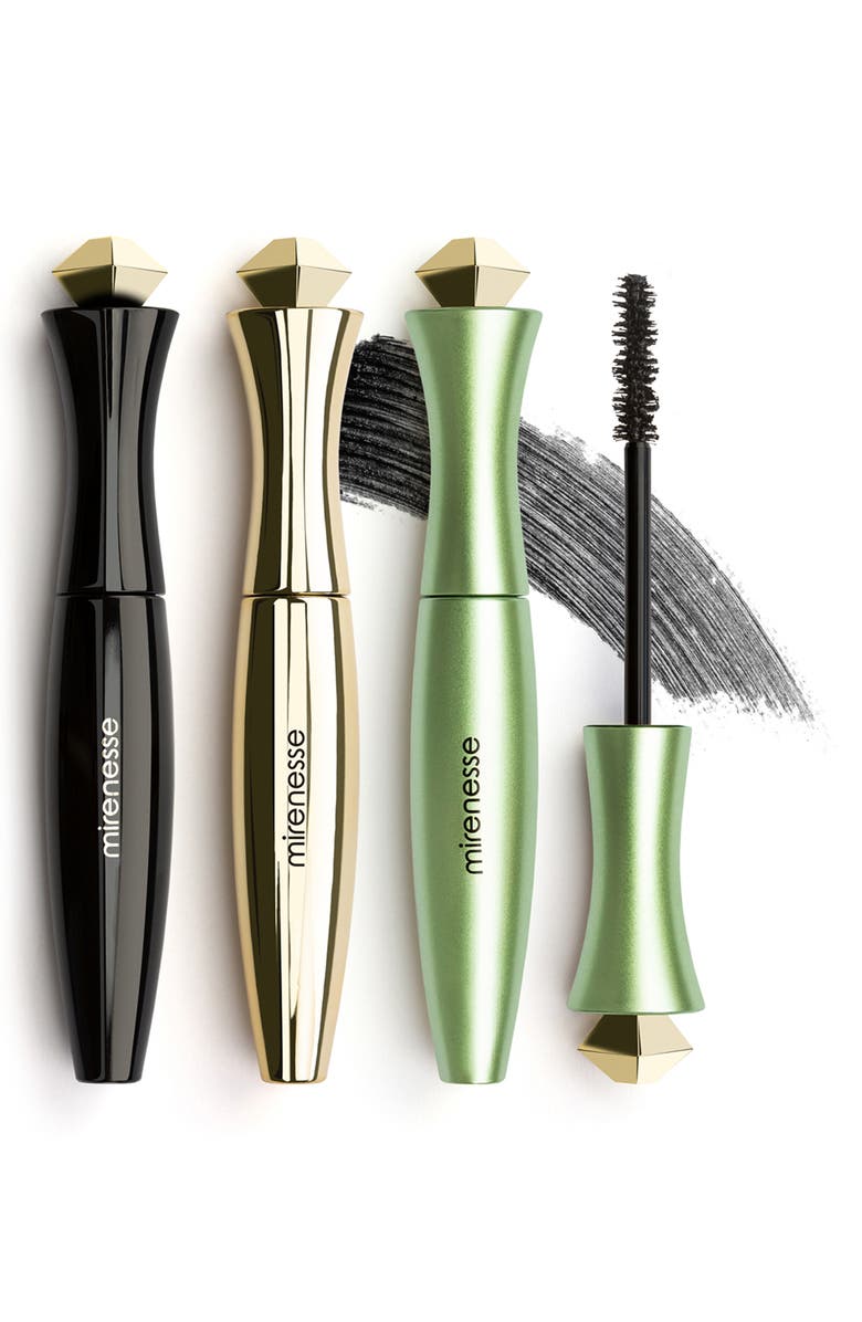 MIRENESSE Secret Weapon 3-Piece 24-Hour Original Magic Mascara Trio Set - Black, Main, color, 