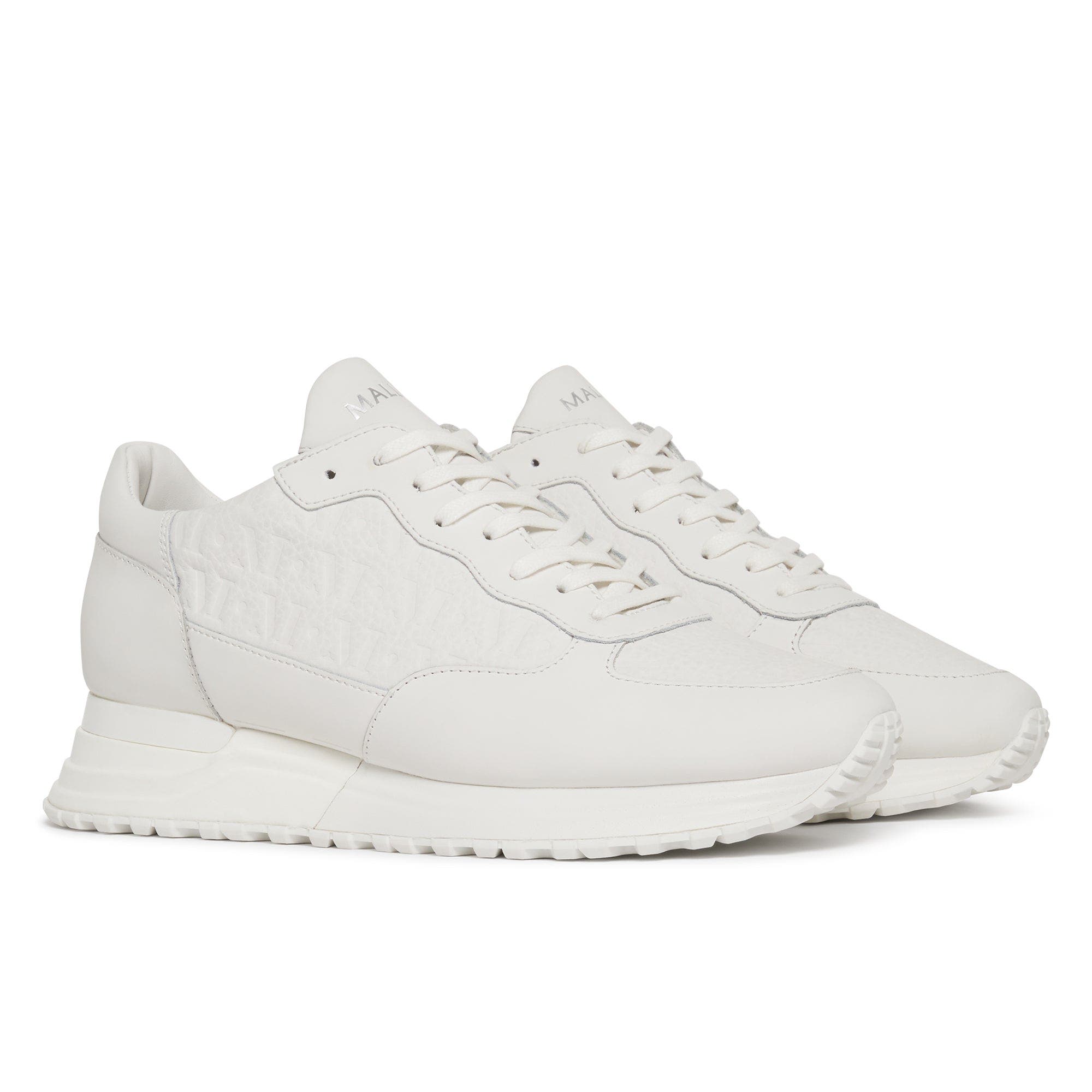 Popham Tumbled Sneakers, Alternate, color, White