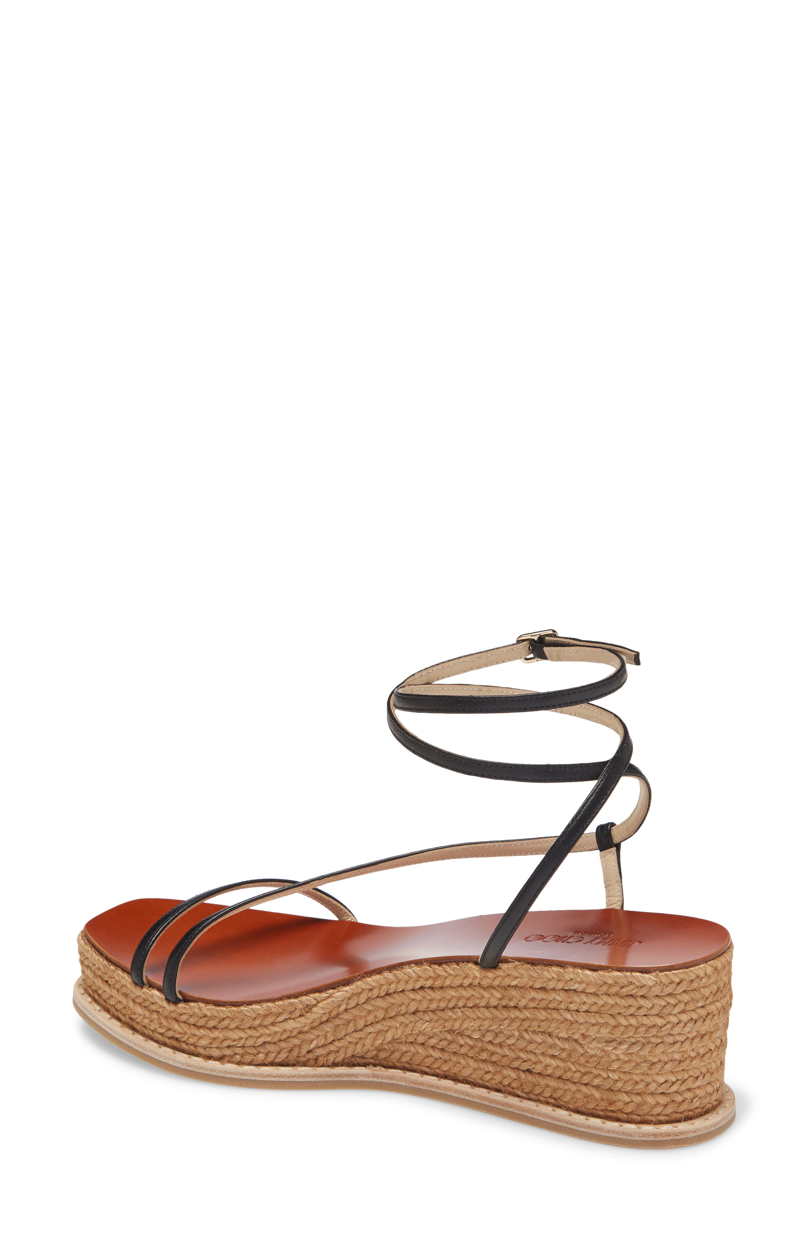 Jimmy Choo Drive Ankle Strap Espadrille Sandal, Alternate, color, 