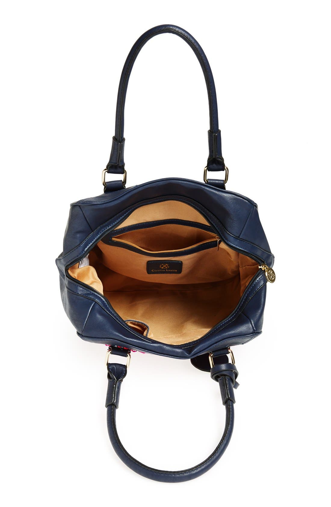 'Agnes' Satchel, Alternate, color, NAVY