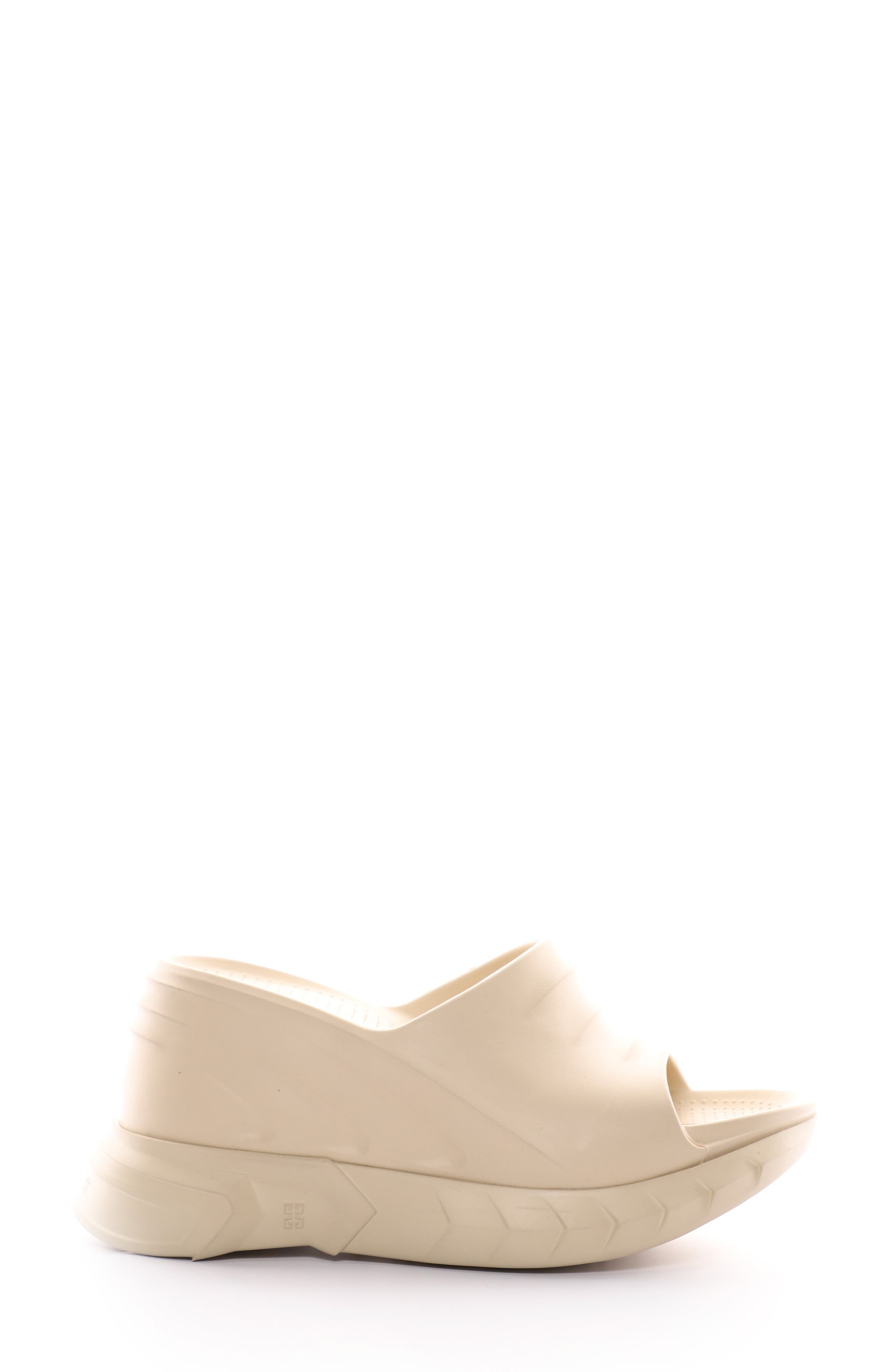 Marshmallow Wedge Slide Sandal, Alternate, color, SAND