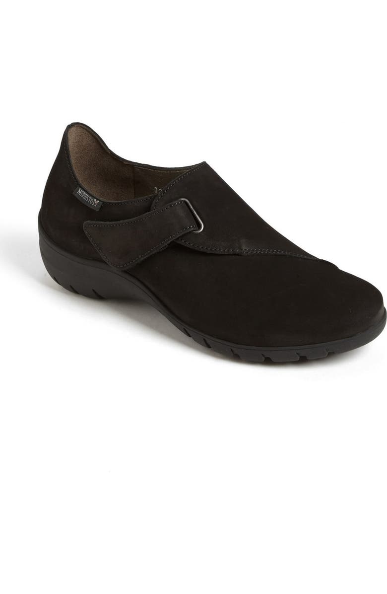 Mephisto 'Luce' Sneaker, Main, color, Black Bucksoft