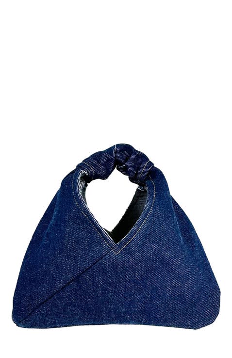 Mini Aizome Denim Gami Bag