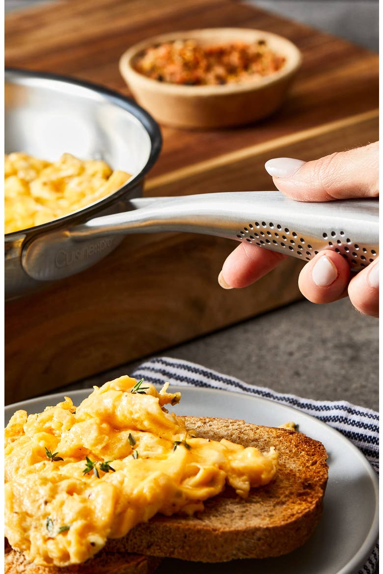 iD3® SS 8in Frypan, Alternate, color, SILVER