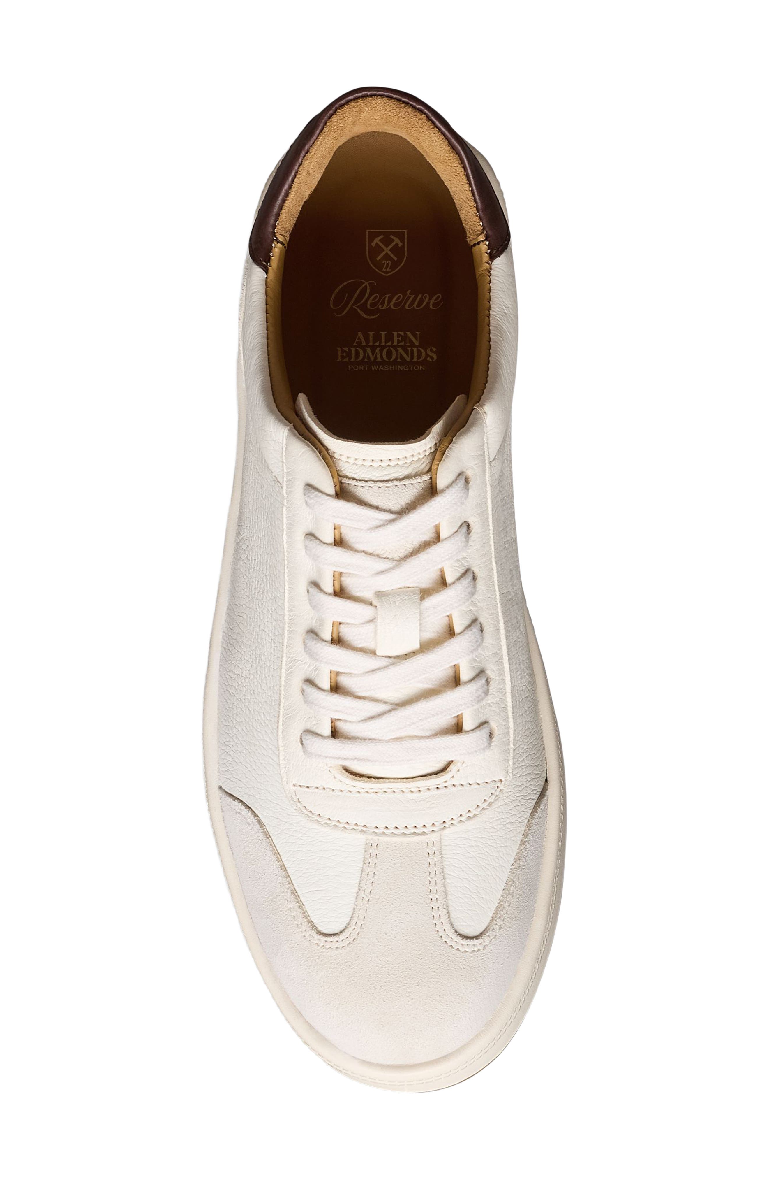 Allen Edmonds Hawthorne Sneaker, Alternate, color, White Multi
