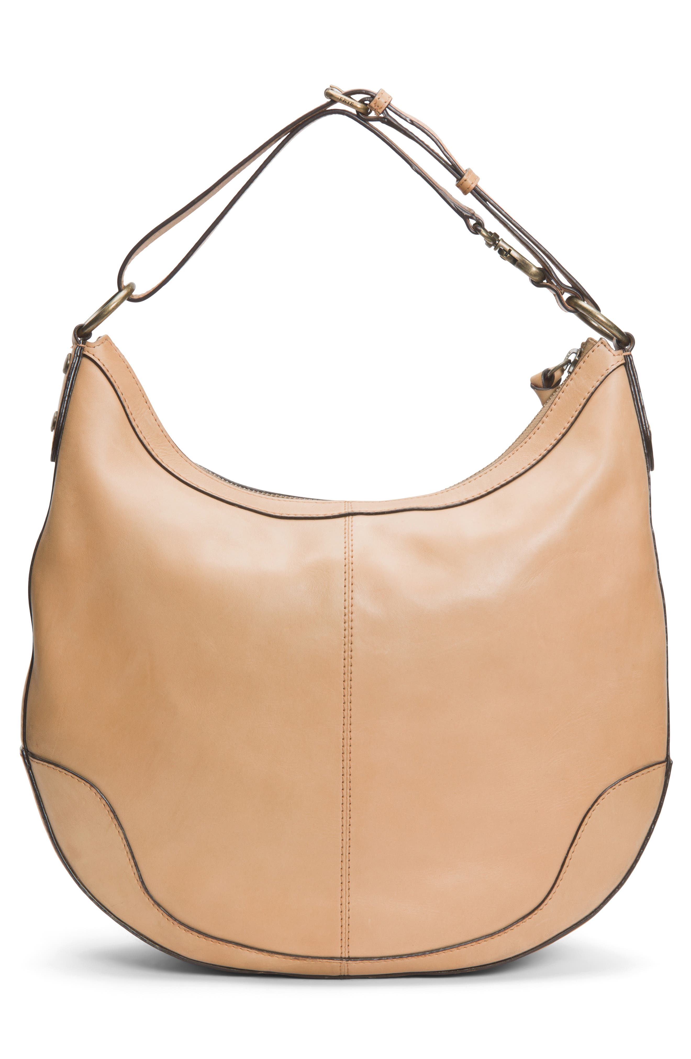 Melissa Woven Leather Hobo, Alternate, color, NATURAL