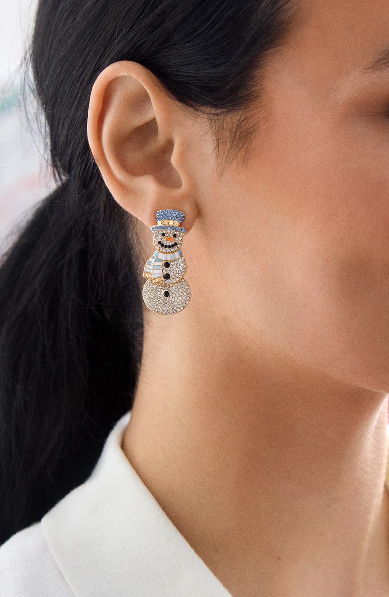 BaubleBar Feeling Frosty Drop Earrings, Alternate, color,