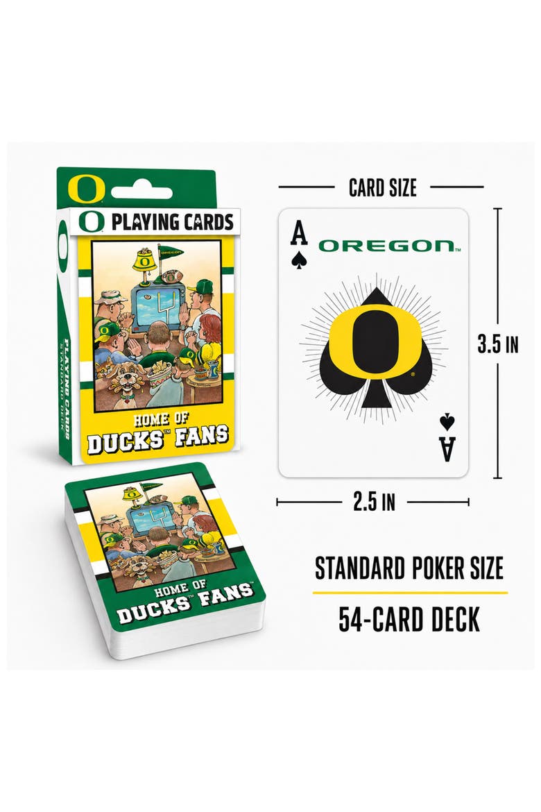 Oregon Ducks Fan Deck Playing Cards, Alternate, color, Multicolor