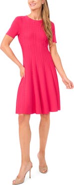 Ted Baker Ella Ribbon Stitch Fit & Flare Dress