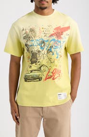 MEMORY LANE Bored in Class Oversize Cotton Graphic T-Shirt