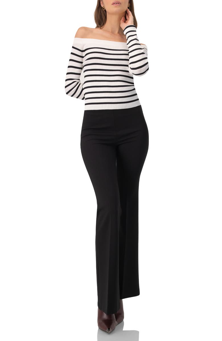 IVONNE Straight-Leg Pants with Zipper, Alternate, color,
