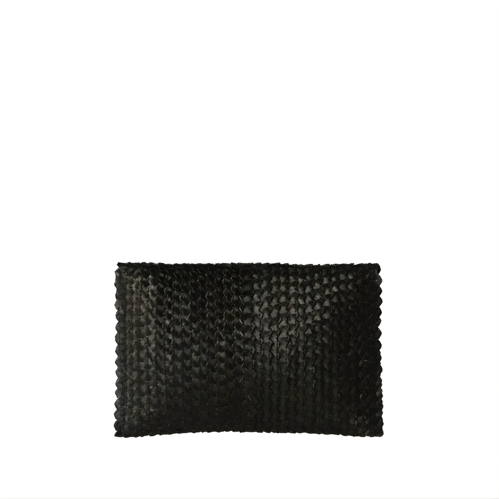 Sarah Stewart The Madison Clutch, Alternate, color, Black Woven