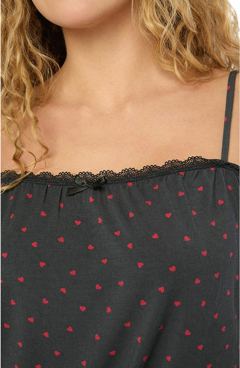 WeWoreWhat Lace Panel Romper, Alternate, color, 