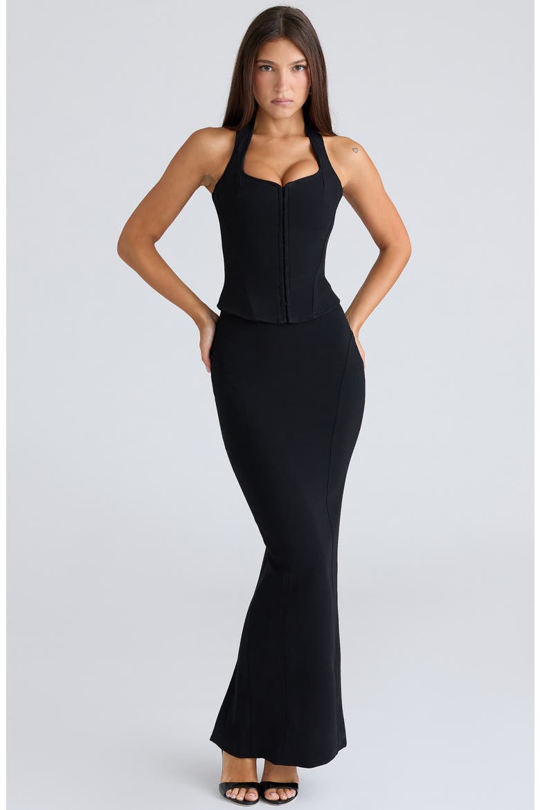 The Midi Skirt, Alternate, color, BLACK