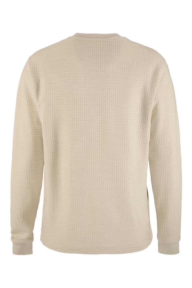 Waffle Knit Long Sleeve T-Shirt, Alternate, color, PLASTER