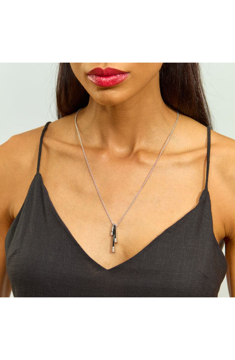 Lucy Quartermaine Melody Key Pendant, Alternate, color, Sterling Silver