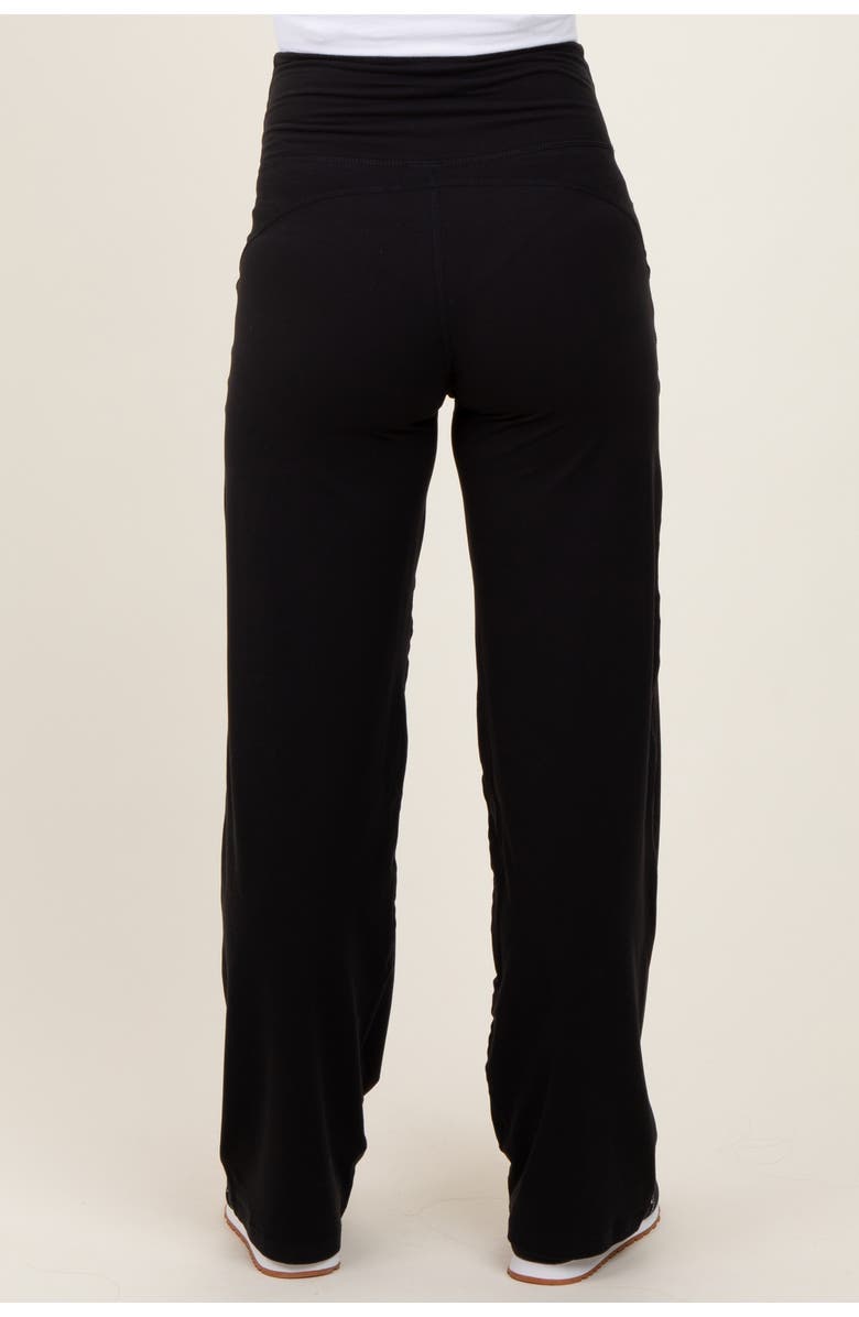 PinkBlush Straight Leg Yoga Pants, Alternate, color, Black