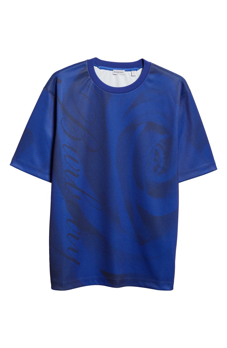 Burberry Rose Graphic T-Shirt, Alternate, color, 