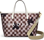 Radley Southwell Gardens - Check Medium Open Top Satchel Bag