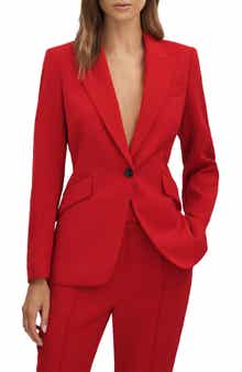 Reiss Millie Peaked Lapel Blazer