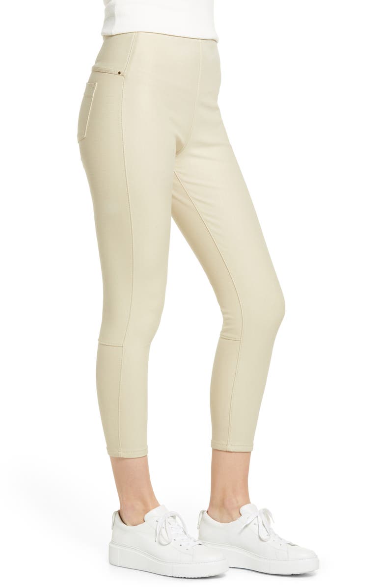 Lysse ́ High Waist Crop Khaki Leggings, Alternate, color,