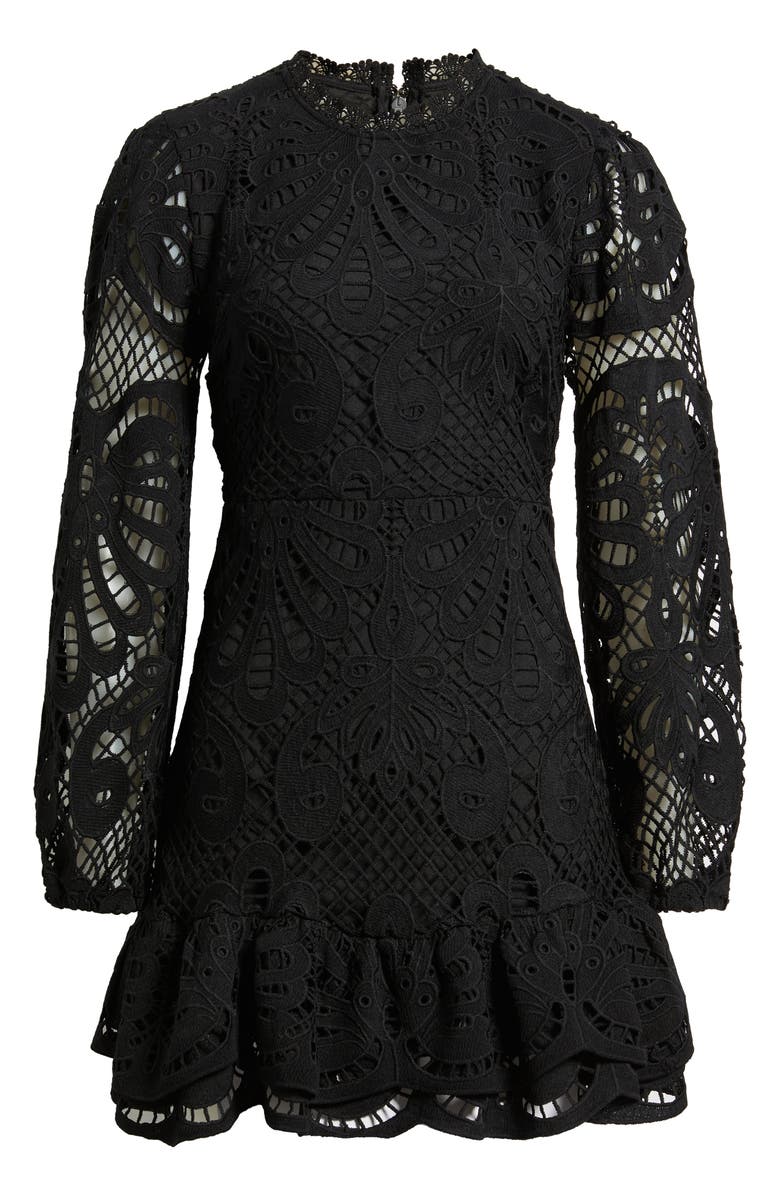 LAYERED WITH LOVE Vivian Lace Minidress, Alternate, color, 