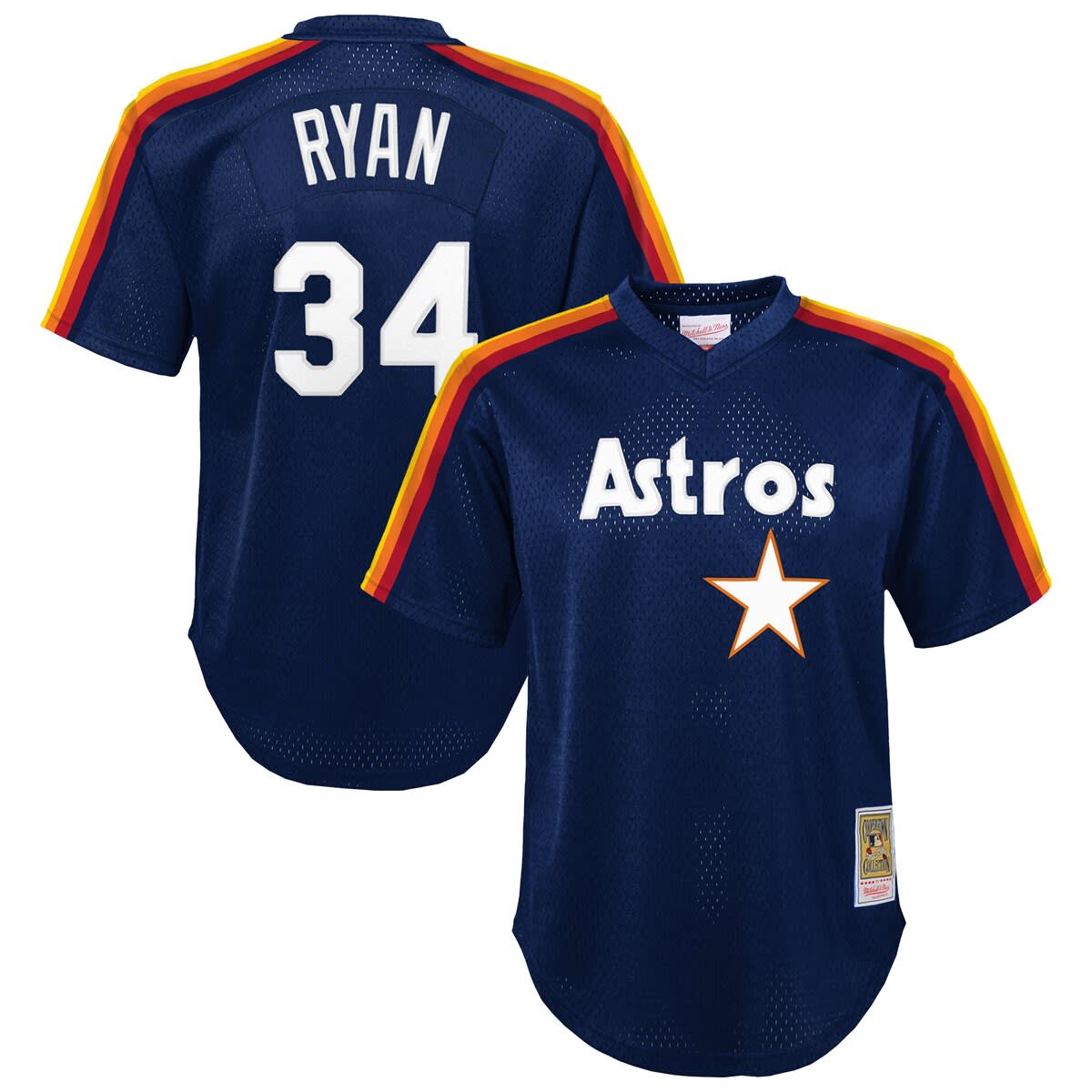 Mitchell & Ness Toddler Mitchell & Ness Nolan Ryan Navy Houston