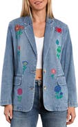 Billy T Blossom Embroidered Blazer