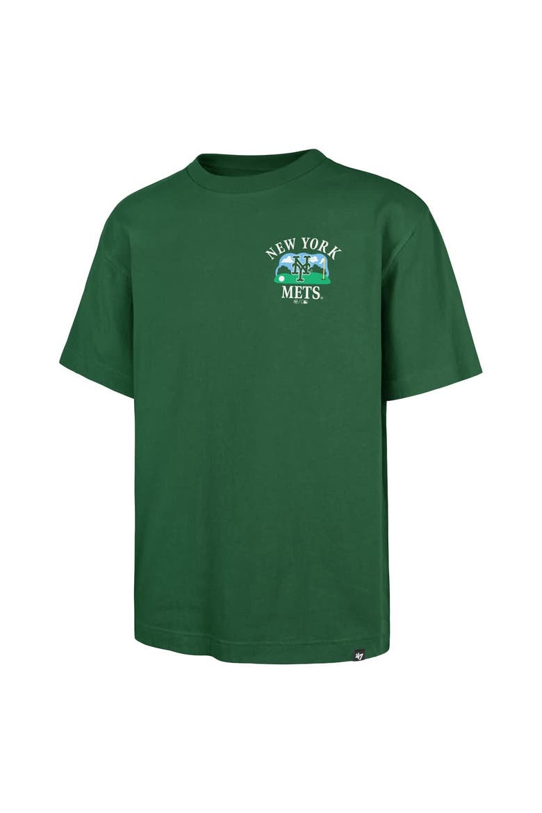 Men's '47  Green New York Mets Plackard Foundation T-Shirt, Alternate, color, Green