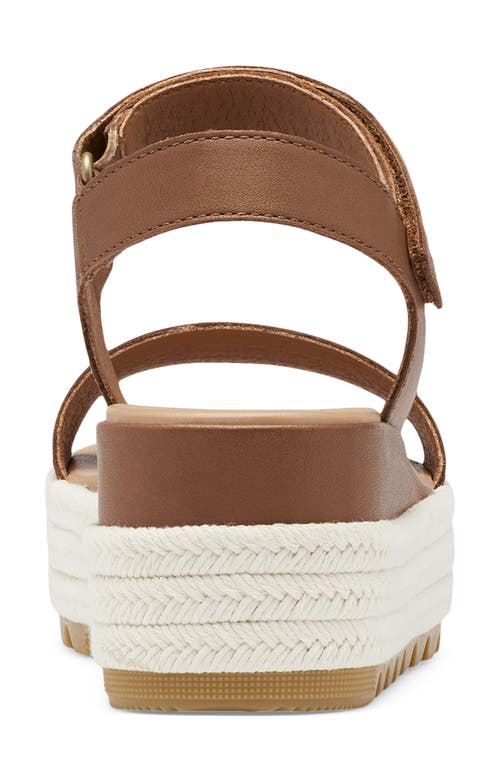 Sorel Cameron Flatform Sandal In Brown