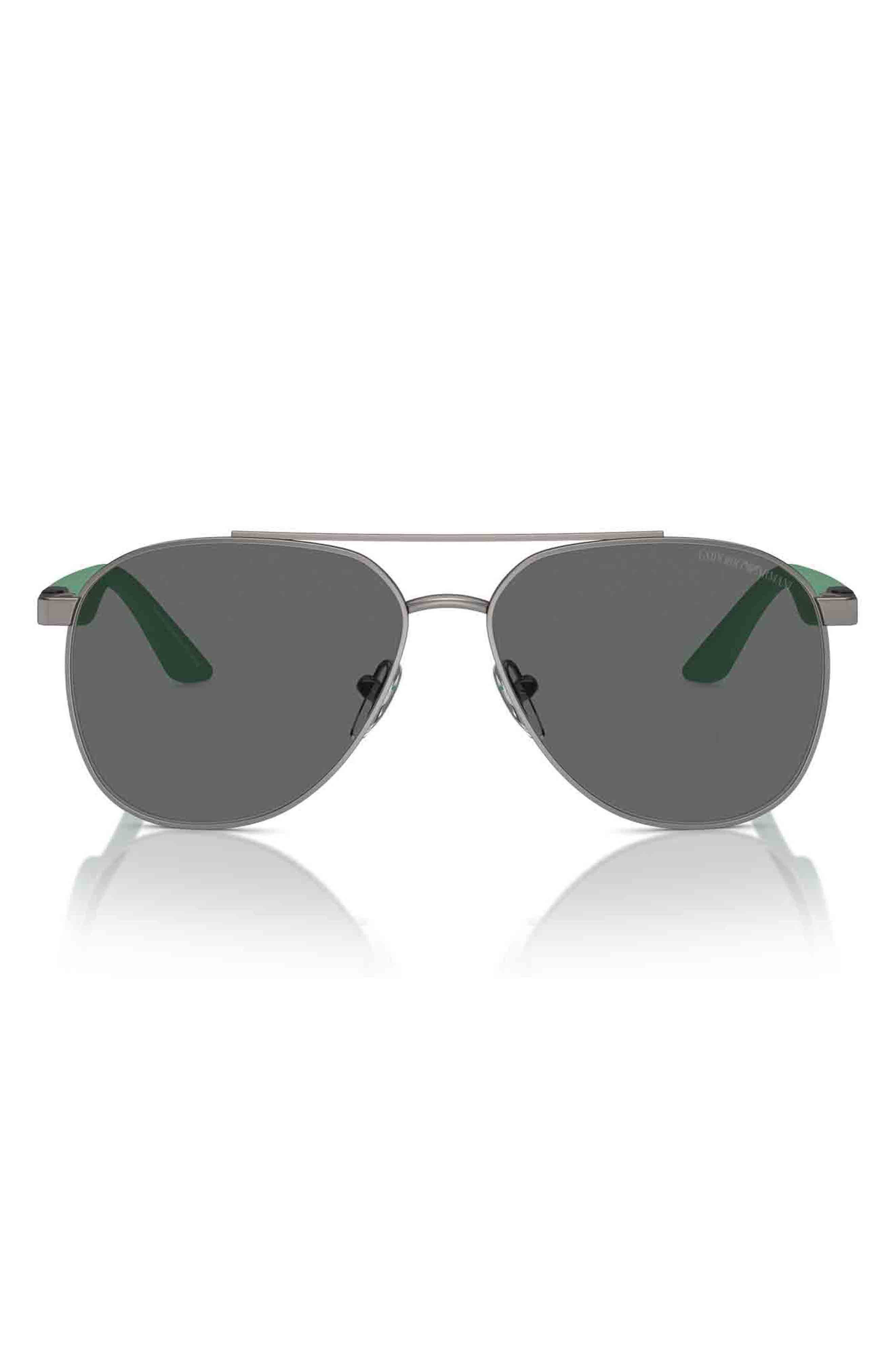 Emporio Armani Kids'  53mm Pilot Sunglasses In Multi