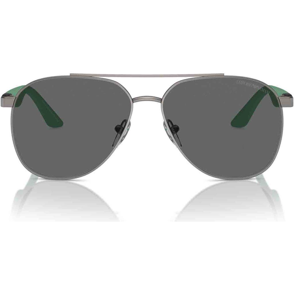 Emporio Armani Kids' 53mm Pilot Sunglasses In Multi