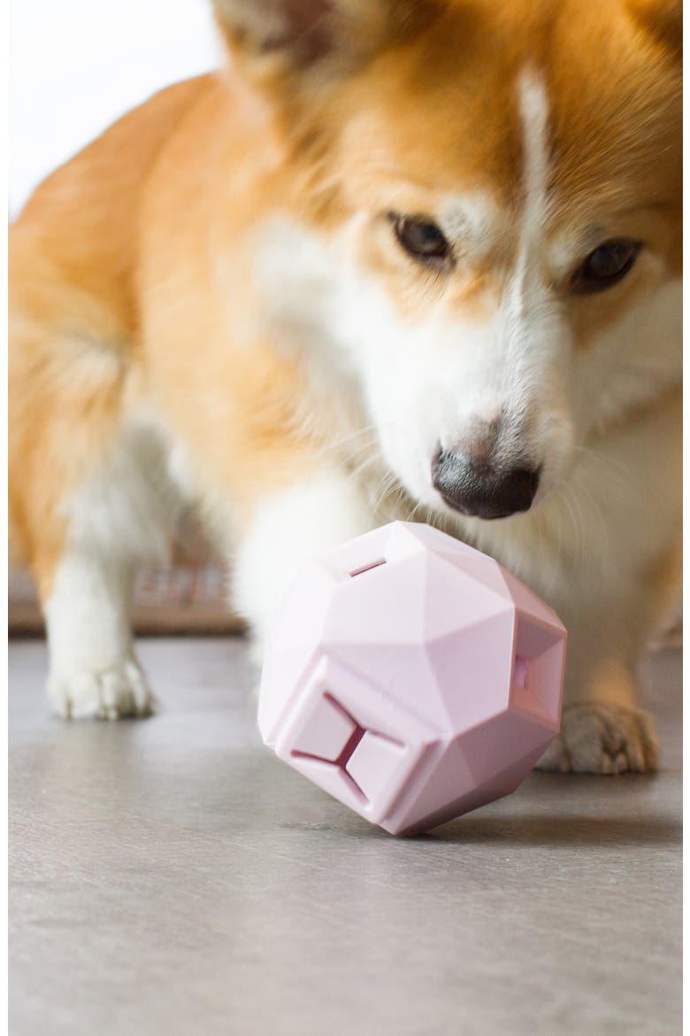 The Odin Treat Dispenser, Alternate, color, ROSE QUARTZ