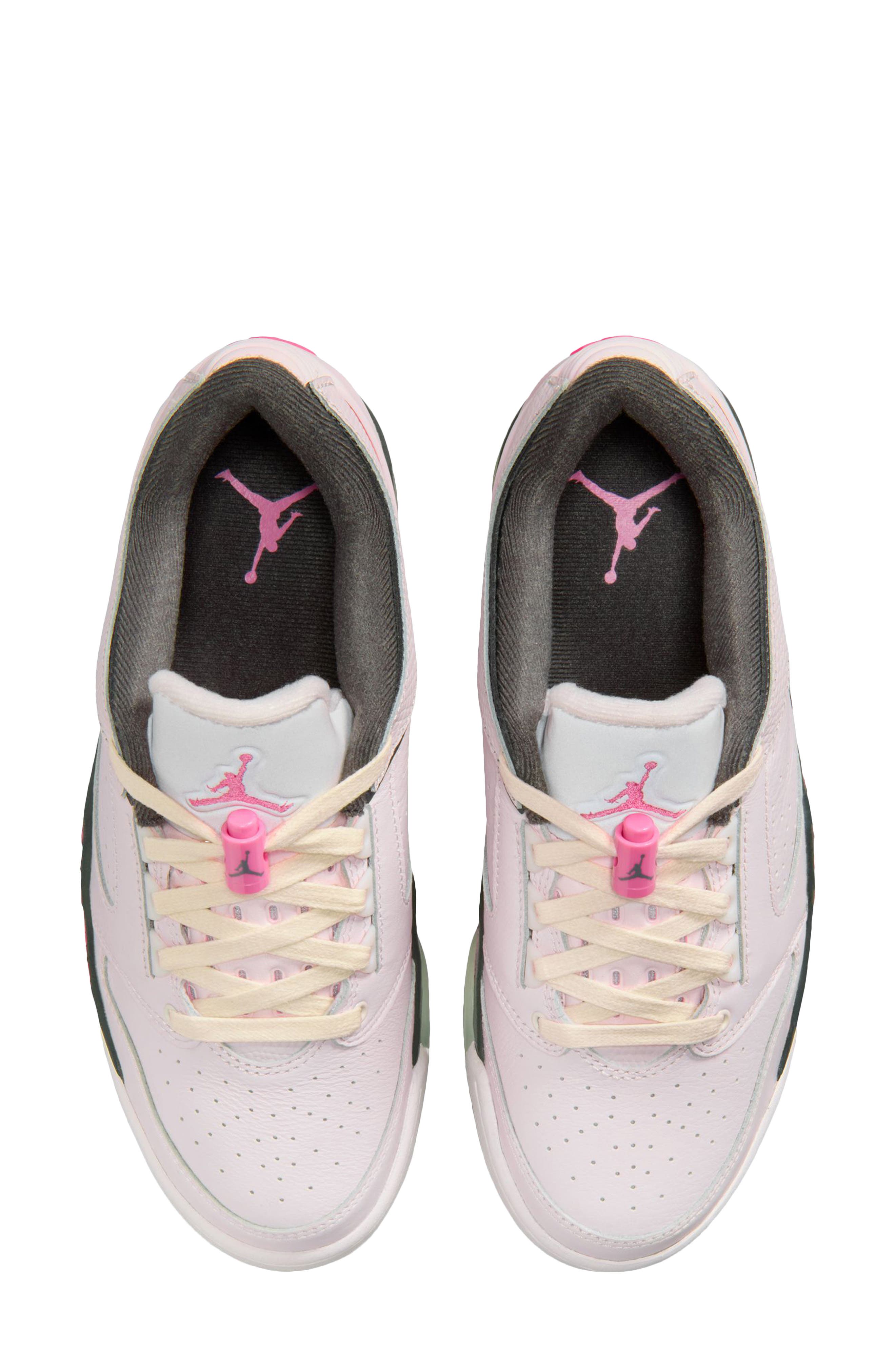 Jordan Sixty Plus Low Basketball Sneaker, Alternate, color, Pearl Pink/ Pinksicle